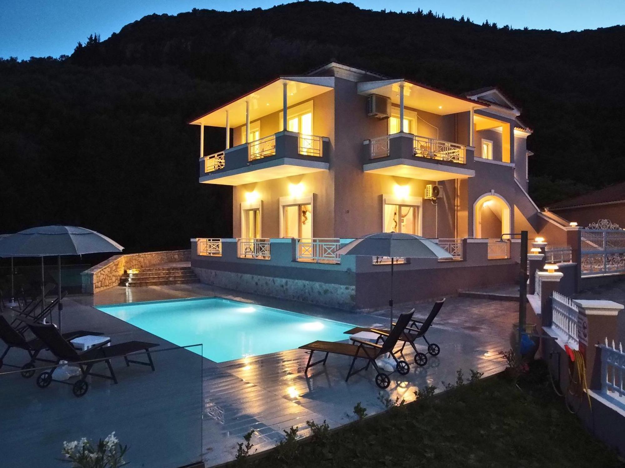 Villa Euphoria Apts Afionas Afión Exterior foto