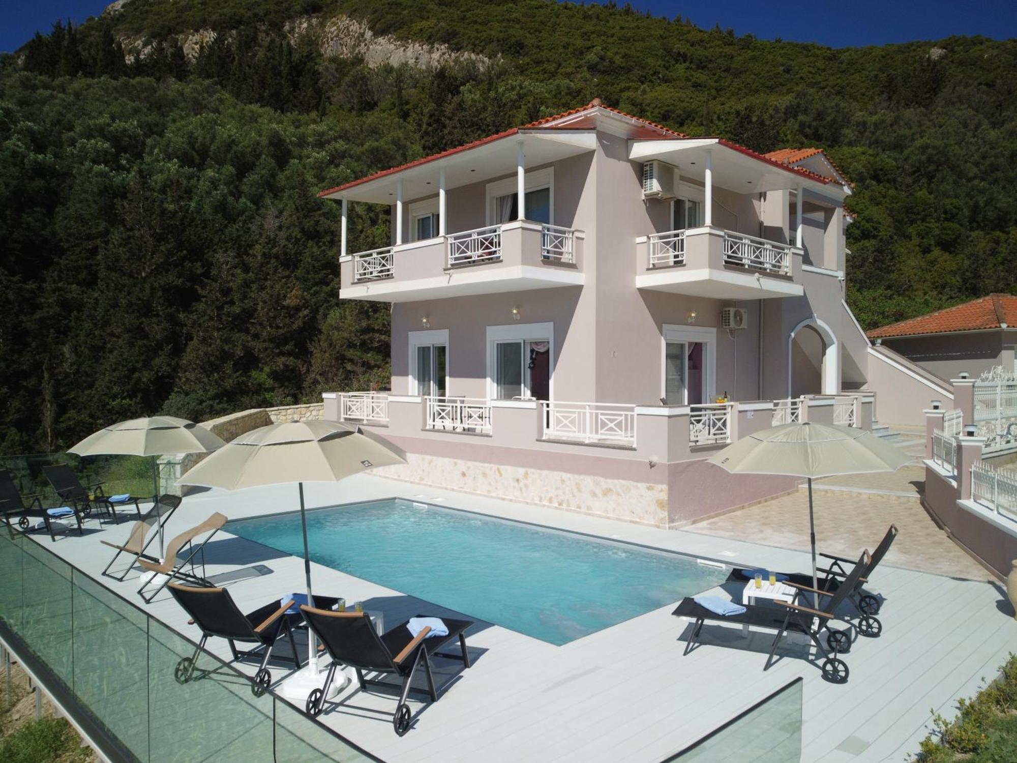 Villa Euphoria Apts Afionas Afión Exterior foto